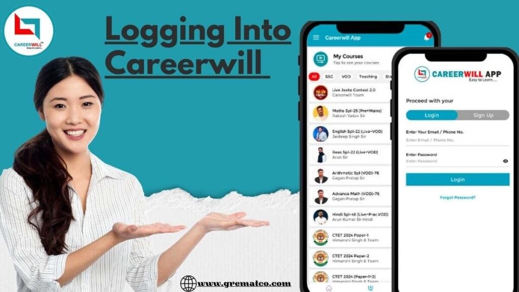 Logging Into Careerwill 